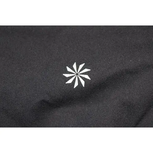 Athleta Womens Straight Up Pants Leggings Black Nylon Flared Pants 919179 Size S