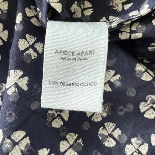 Apiece Apart Brijitte Dress Wheels Block Print