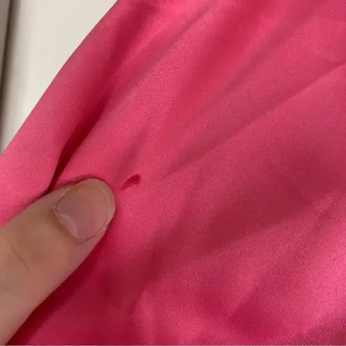 Natori Pink Satin Sleep Shirt Size Small