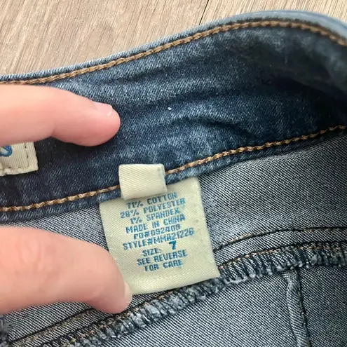 Paris Blues Roll Cuff Ankle Lift & Love Denim Jeans Size 7