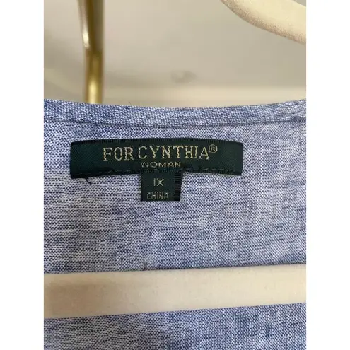 For Cynthia Linen Tunic Dress Mini Lightweight Minimal Coast Vaca Resort Wedding