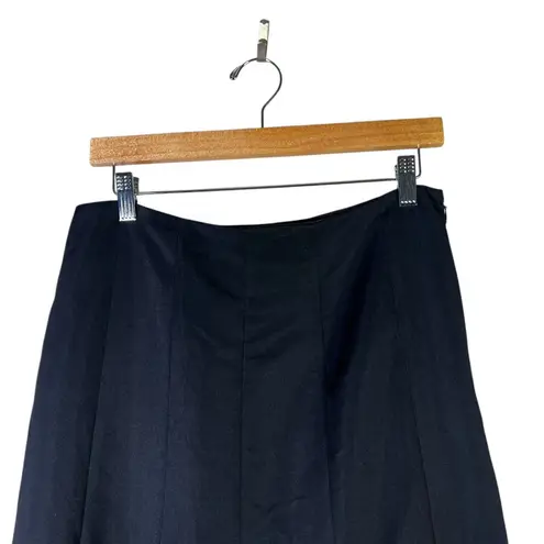 Ann Taylor  Black Maxi Skirt A-Line Full Length Womens 8 Formal Elegant Event