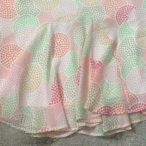 Geometric Patterned Skirt‎ Pink Size 16