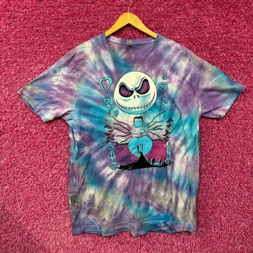 Nightmare before Xmas Danny elf man tiedye tee size 2XL