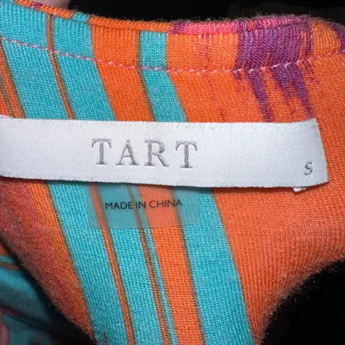 Tart Bodycon Dress Strapless Striped Casual Party Dress Size S