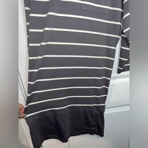 Vintage S.Roberts Chunky Lined Long Sleeved Knee Length Buttoned Dress Size S