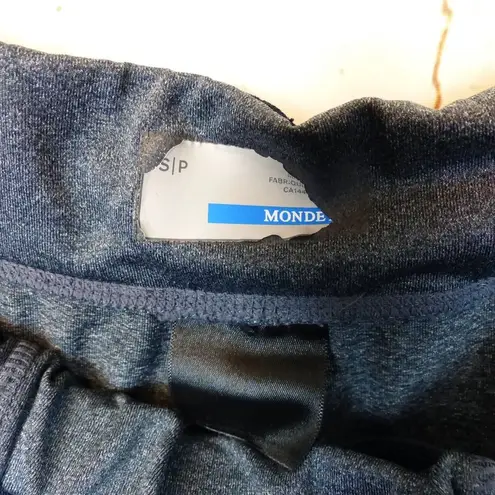 Mondetta Active Bermuda Shorts Womens S Blue Elastic Waist Sporty FLAWS