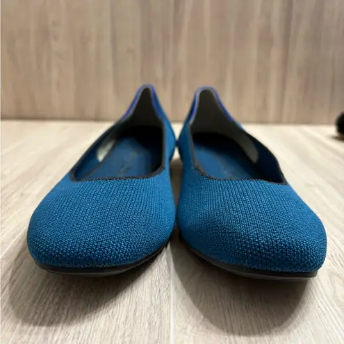 Rothy's The Square Retired Color Pacific Blue Loafers