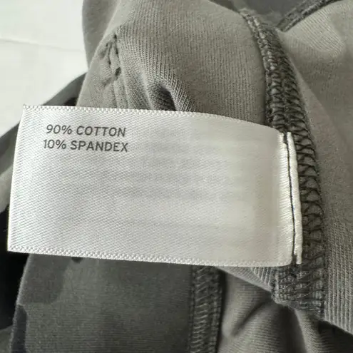 Duluth Petite NoGA Naturale Cotton Bootcut Pants In Gunmetal Camo Size L Black