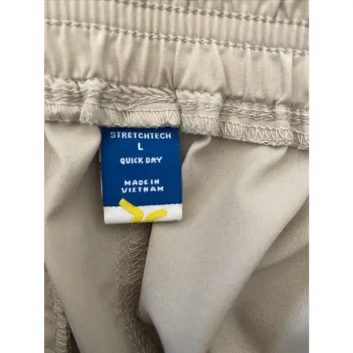 Old Navy  Active Womens Large Khaki Pants Wide Leg Performance Quick Dry thumbnail 7