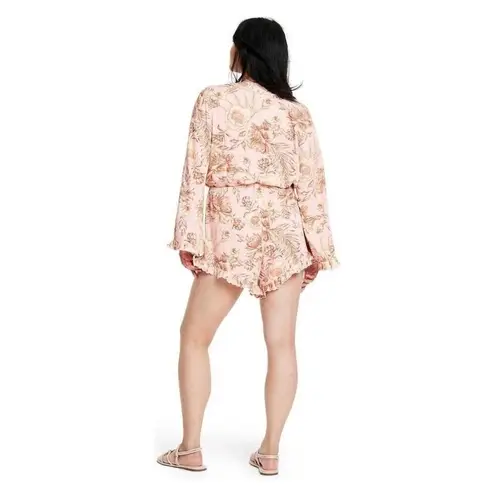 Target Romantic Floral Print Flare Sleeve Romper XXS Aguabendita  Collab