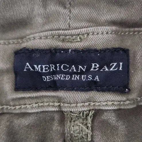 American Bazi Army Green Overalls with Distressing Size Medium Slim-leg Overalls