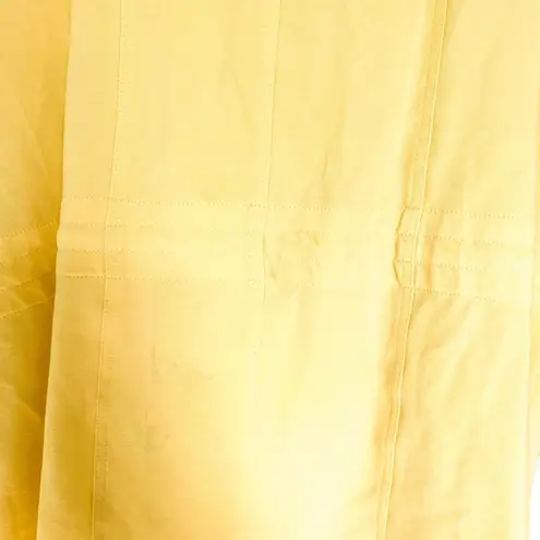 Bonita Basic Susi Yellow Activewear Jacket with Floral Scarf Size Large