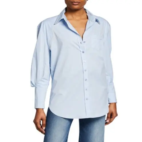 Johanna Ortiz Heaven's Door Western Shirt Size 10 NEW Blue