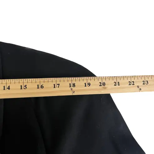 Woolf Brothers Vintage 100% Pure Wool Black Belted Trench Coat