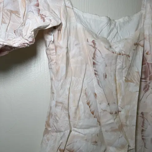 Charlie Holiday Lottie Mini Dress Puff Sleeve