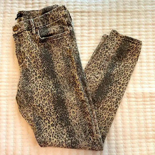 Dear John  Leopard print Giselle size 29 pants. Perfect for Fall