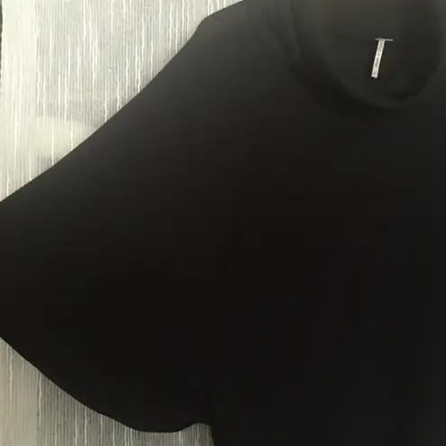 Poof! Poof Black Turtleneck Dolman Sweater