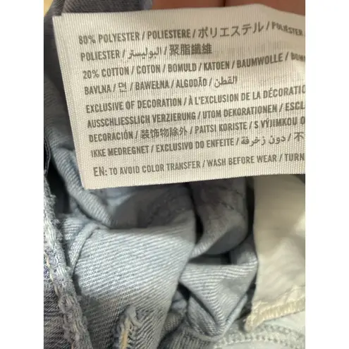 Hollister  Women’s Low Rise Baggy Light Wash Jeans Size 0 R Waist 25 Inseam 30