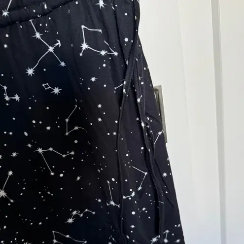 Ekouaer NWT Size S Galaxy print dress galaxy space preppy whimsy 