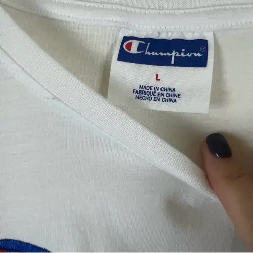 Champion Long-Sleeve Cropped T-Shirt