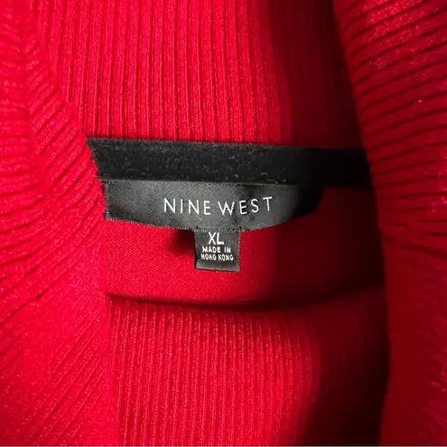 Nine West  - Red Cowl Neck Sweater‎ - Sz. XL