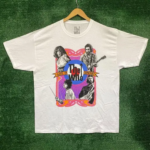 The Who white T-shirt size 1X