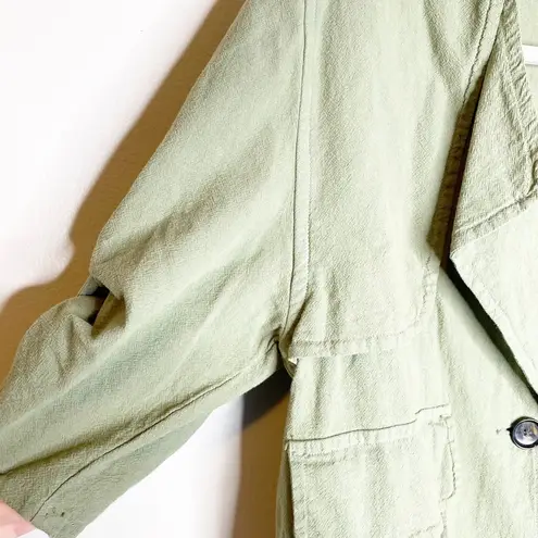 Frame  Le Oversized Jacket in Olive XS