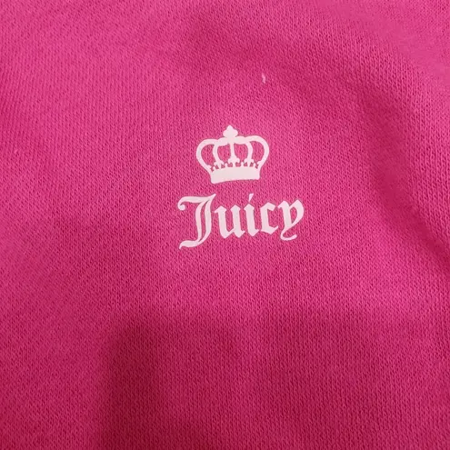 Juicy Couture EUC  Sport Pink Long Sleeve Sweatshirt Size Small