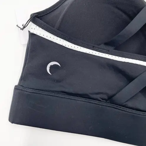 Zyia NEW Black & White Primo Mesh Bra Size XL Workout Athleisure Strappy Back