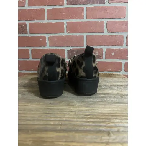 Giani Bernini | NWOT Brown Leopard Print Cavvell Platform Slip On Clogs