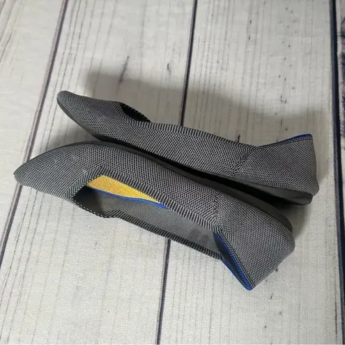 Rothy's The Point Flats Birdseye Knit Comfort Casual Fashion Shoes Women's Sz 9