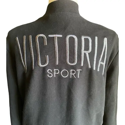 Victoria Sport VICTORIA’S SECRETS- BLACK ZIP FRONT JACKET