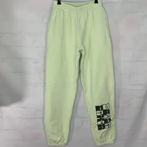 Daydreamer CHECKER LOGO BOYFRIEND SWEATPANTS (NWT)