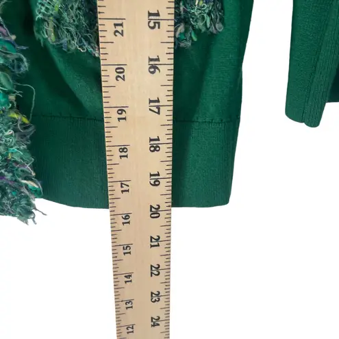 Kate Spade New York Size XS Green Old Money Kelly Green Button Cardigan Sweater