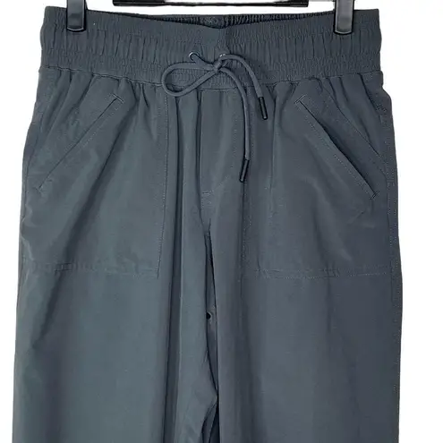 prAna Midtown Cropped Joggers Pants Yoga Capri Gray Size XS