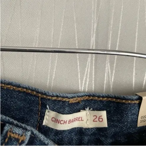 NWT Levi’s Cinch Barrel Jeans Blue Size 26