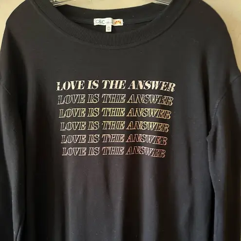 C&C California Long Sleeve “Love Is the Answer” Tee