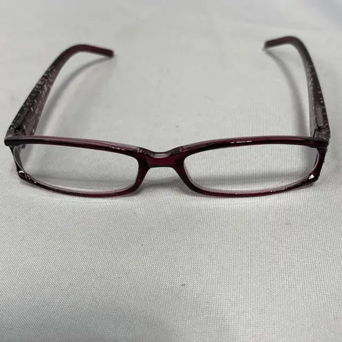 Foster Grant Reading Glasses +150 Red Glitter Polka Dot Frame Stylish Readers