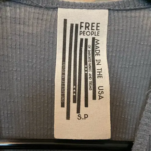 Free People  grey tank