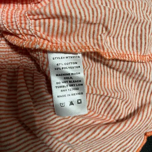 Foreign Exchange  CeCico NWT Sleeveless Ruched Striped Tank Top Women’s Sz L - Image 4