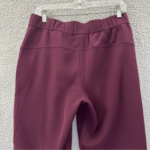 Lululemon  On the Fly Jogger Woven Cassis Maroon Red Women's 8 x 28