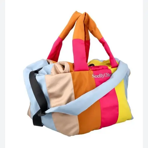 See By Chloe See by Chloé Tilly Holdall Tote Bag, Golden Oil, New with Tag