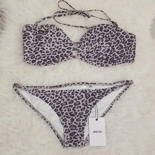 ANINE BING ππ Leo Bikini Set ~ Animal Print