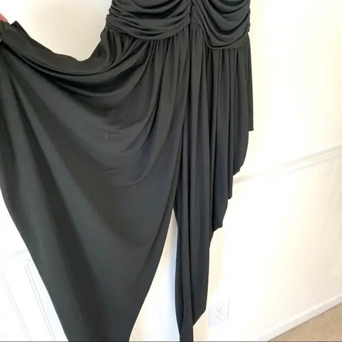 Casadei Pink Black Harem 80’s Jumpsuit Disco Small