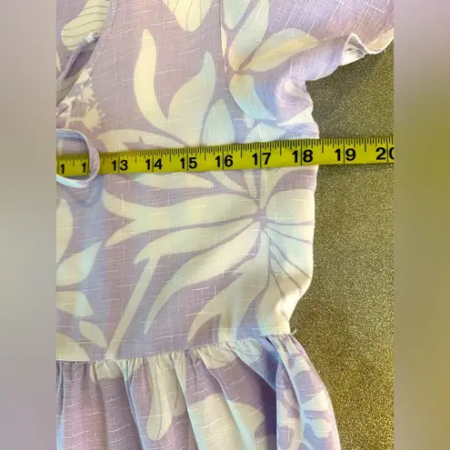 Kiwi + Punch Lilac and White Floral Women's Dress (647) Purple