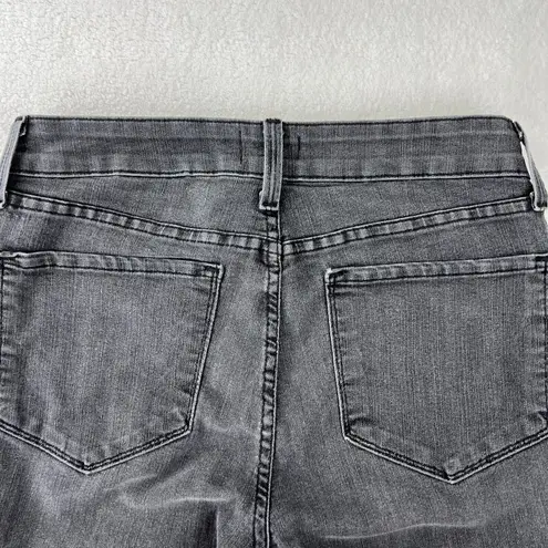 NYDJ ‎ Women’s Straight Leg Stretch Legging Jeans Gray Denim Size 8P Ankle Length