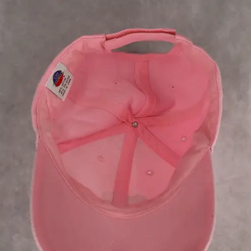 City Hunter Pink Utah Tues Cloth Strap Athletic Sports Baseball Cap Hat