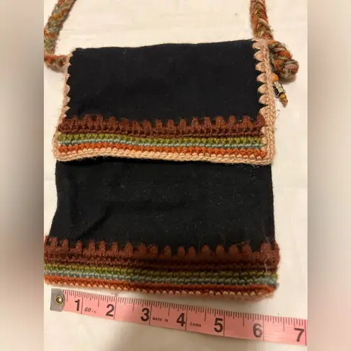Amanda Smith Vintage style "" Wool Boho Crossbody bag