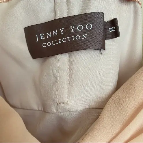 Jenny Yoo ‎ Dusty Rose Strapless Bridesmaids Dress size 8